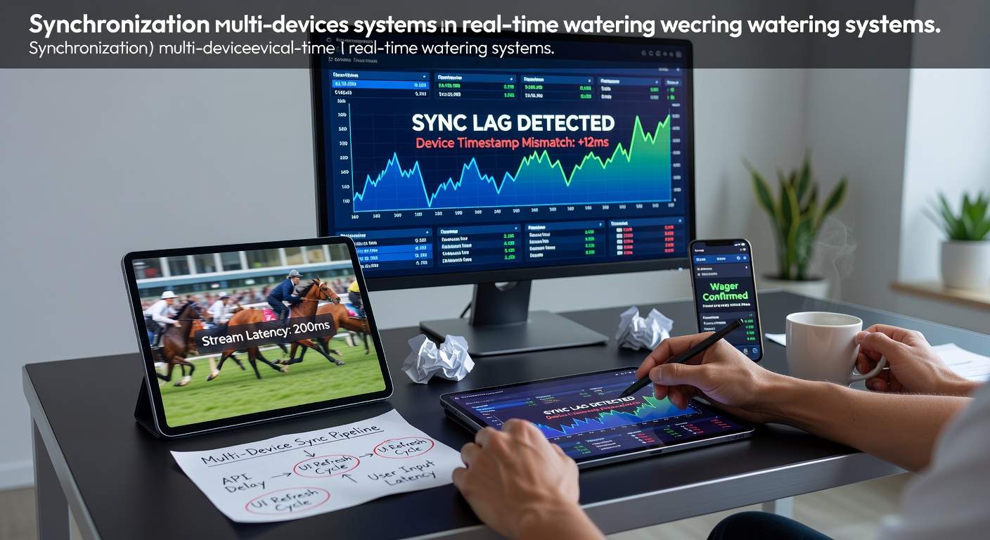 Technische Visualisierung von Geräte-Synchronisation in Echtzeit-Wettumgebungen mit vernetzten Smartphones und Tablets